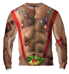 6 Pack Unisex Ugly Christmas Crewneck Sweatshirt - HYPERFAVOR
