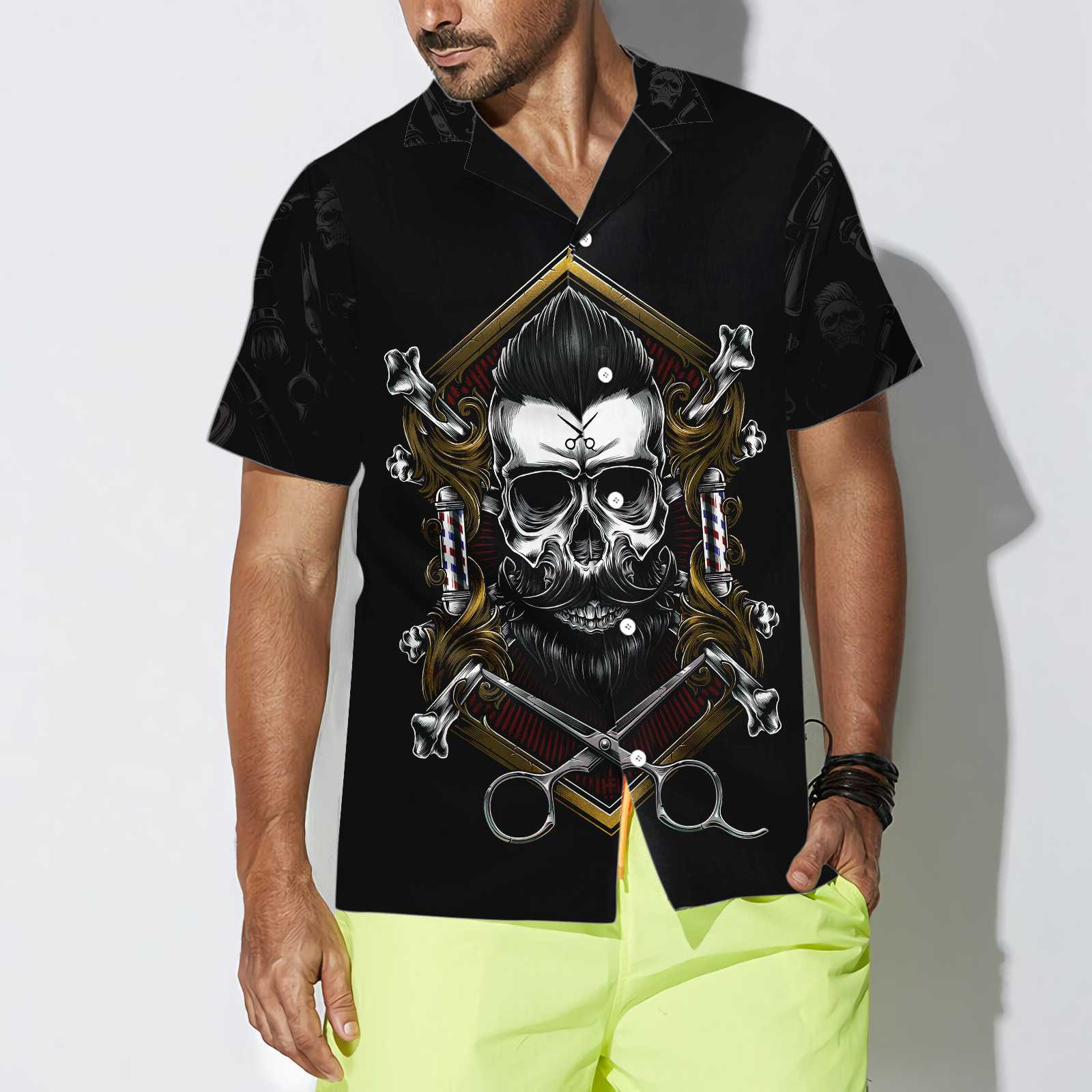 A Barber Is Always A Barber Shirt For Men Hawaiian Shirt
