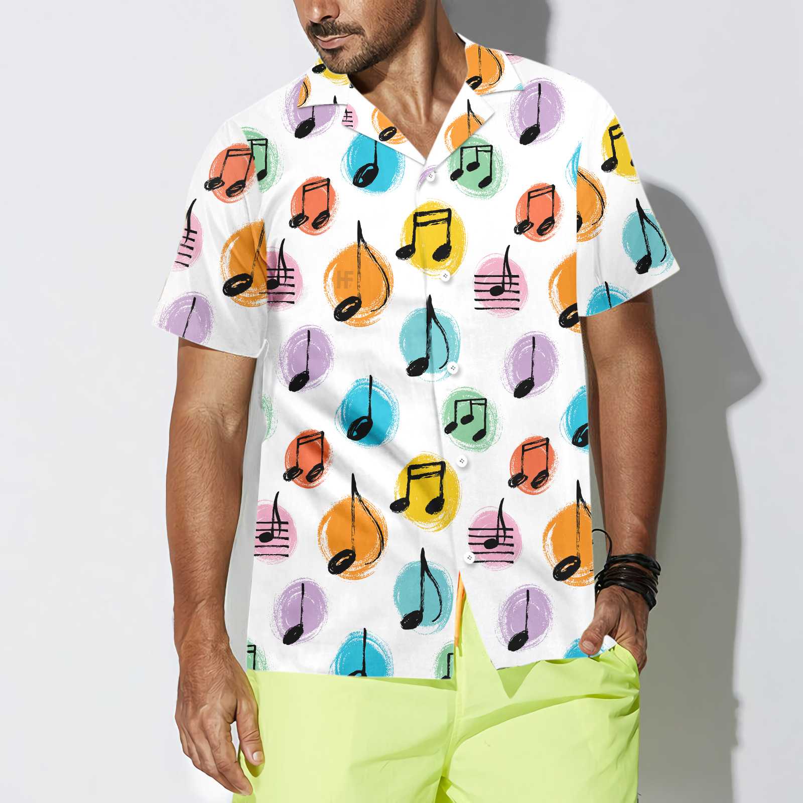 A Good Day To Teach Tiny Musicians Music Teacher Hawaiian Shirt, Musical Notes Shirt, Best Gift For Music Teacher
