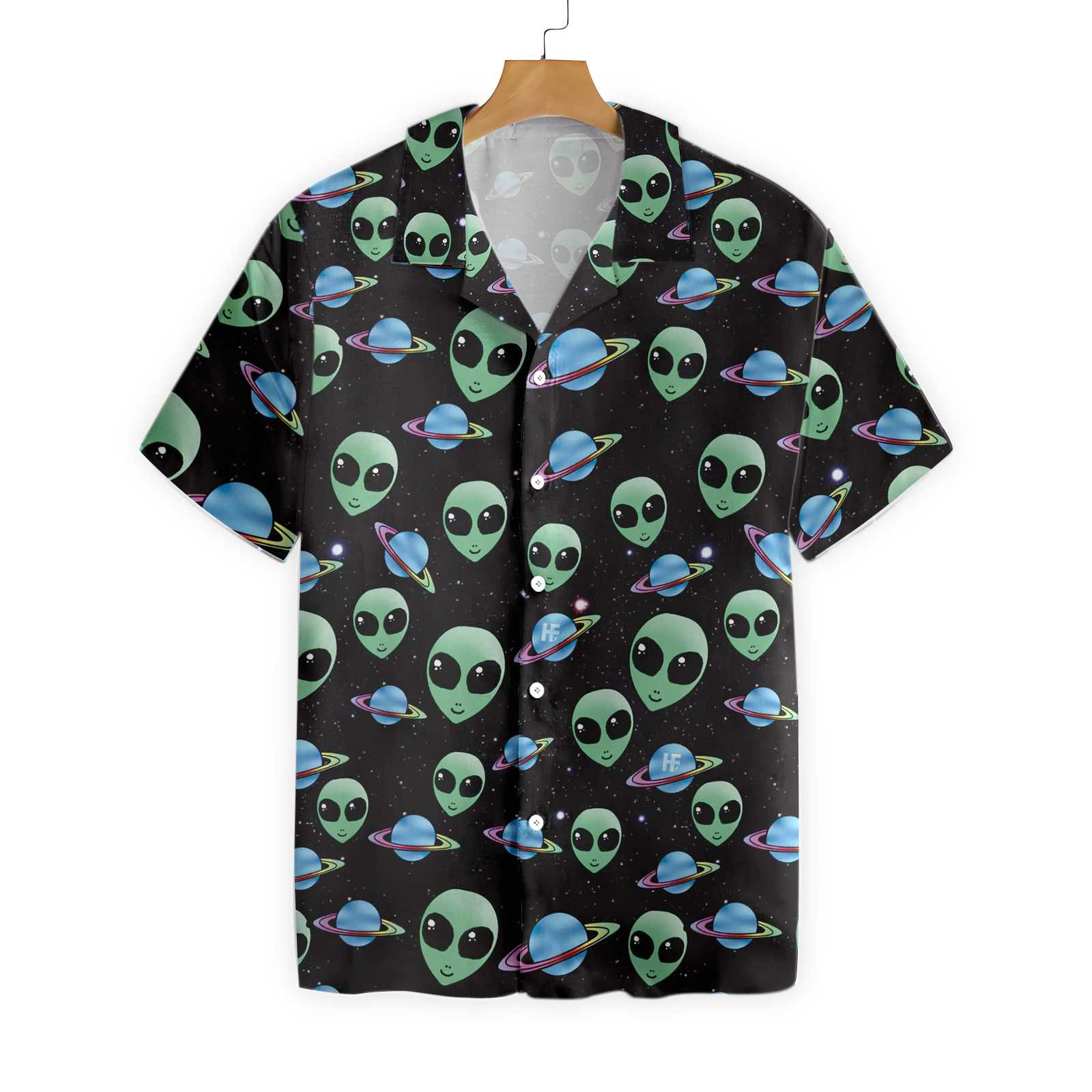 Alien Planet Hawaiian Shirt