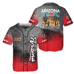 Arizona The Grand Canyon State Baseball Jersey - HYPERFAVOR