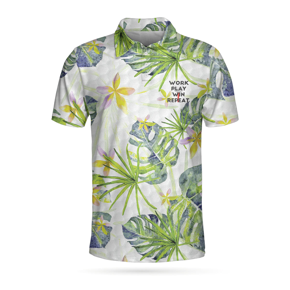 Drink Bourbon And Play Golf In 19th Golf Hole Is All I Wanna Do Golf Polo Shirt, Tropical Golf Shirt For Men