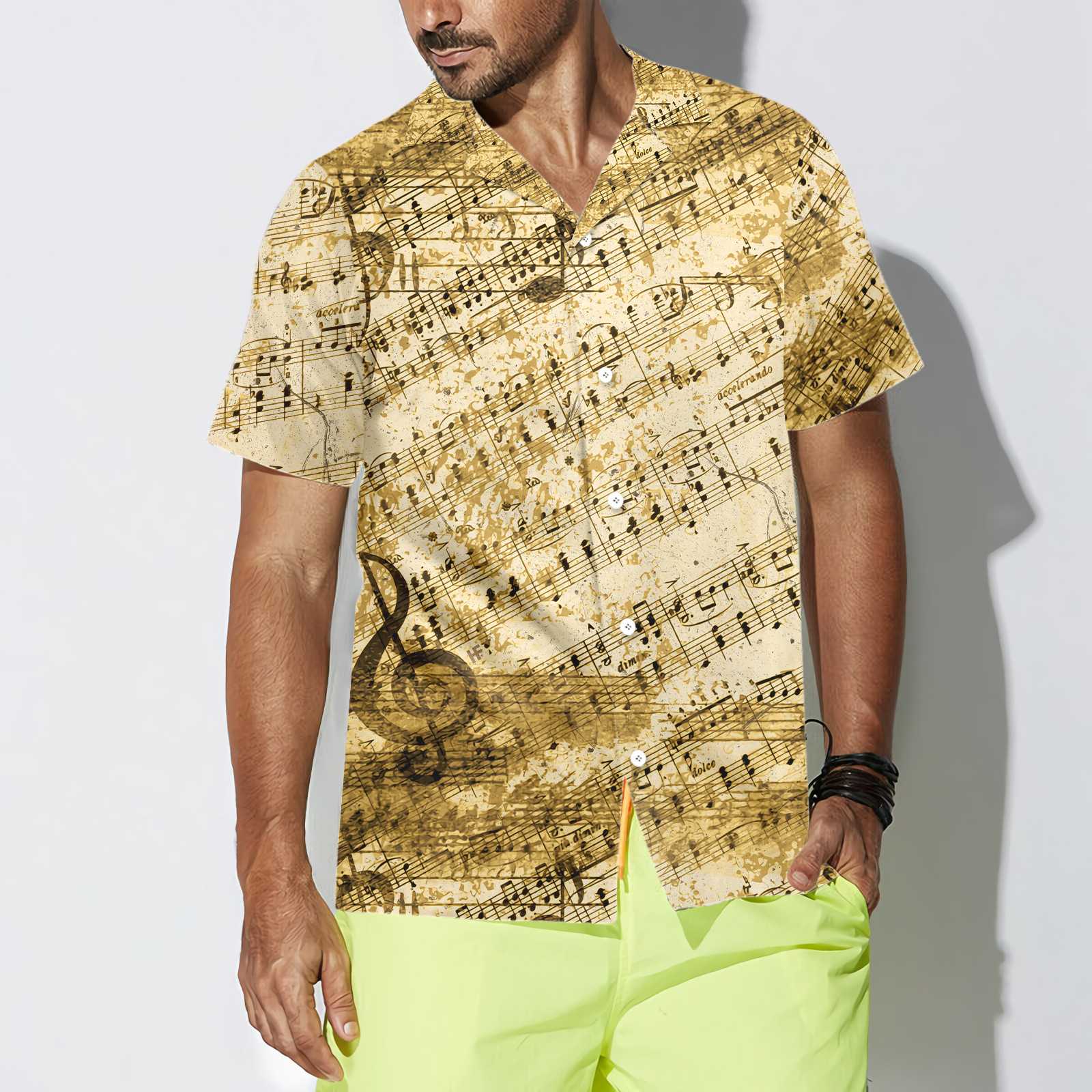 Everything Is Better With Music Teacher Hawaiian Shirt, Vintage Music Teacher Shirt
