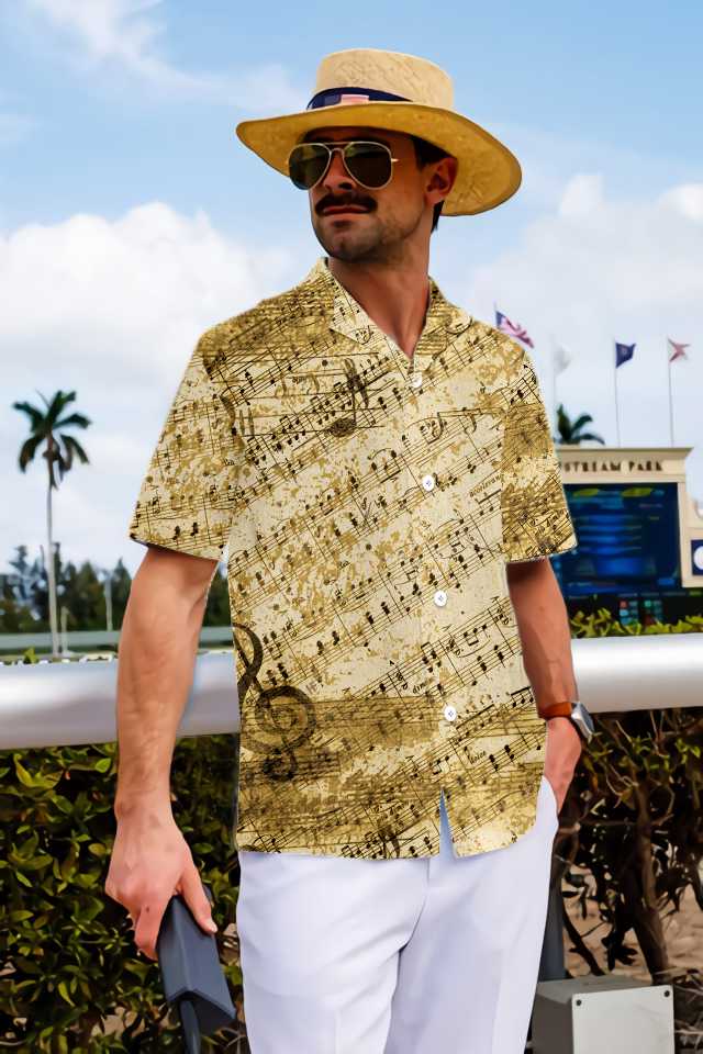 Everything Is Better With Music Teacher Hawaiian Shirt, Vintage Music Teacher Shirt