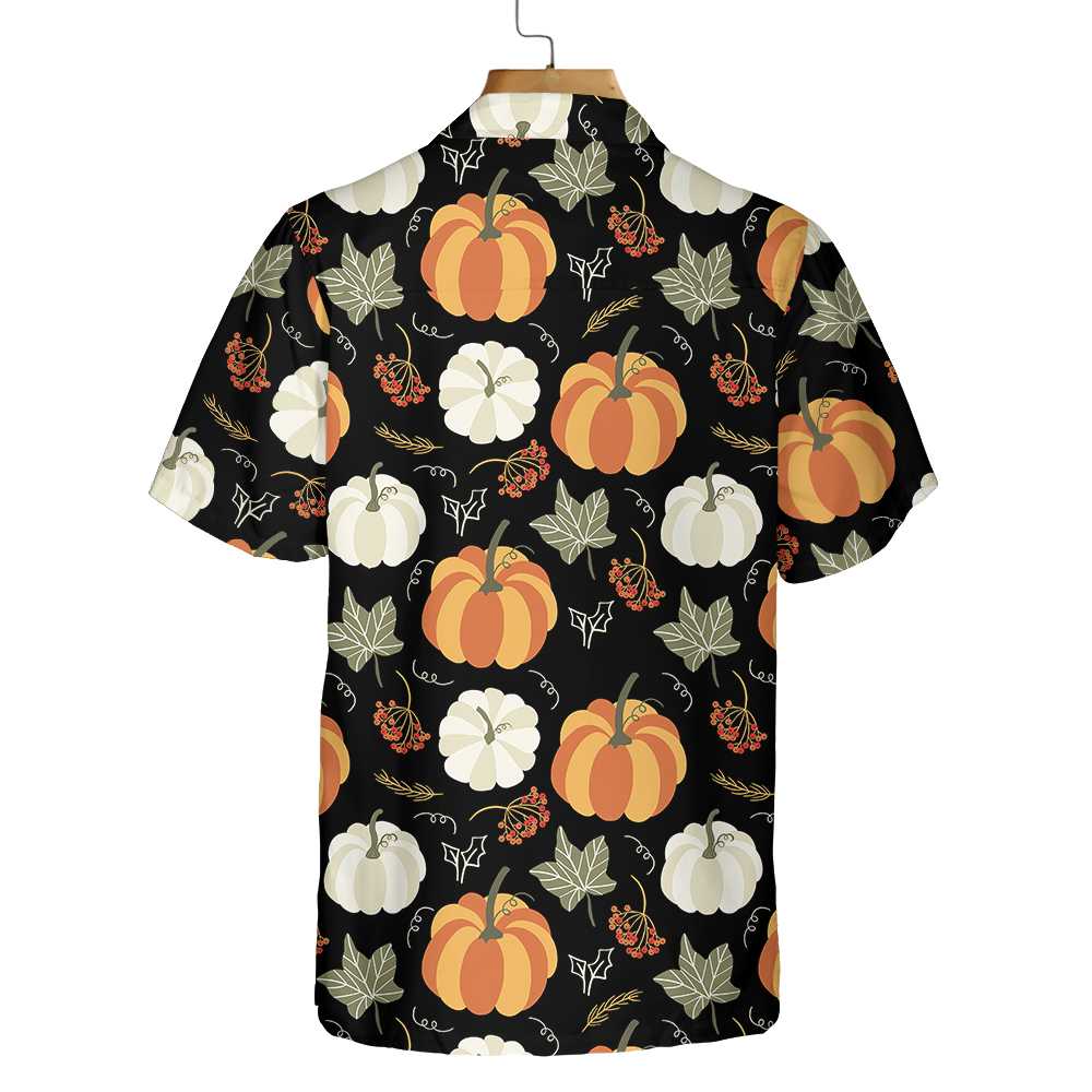 Fall Pumpkin Thanksgiving Hawaiian Shirt, Funny Thanksgiving Shirt, Unique Thanksgiving Gift Ideas