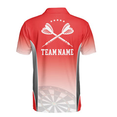 HYPERFAVOR Canadian Flag Patriotic Dart Custom Polo Shirt