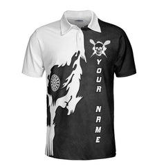 HYPERFAVOR Custom Skull Dart Premium Polo Shirt For Team