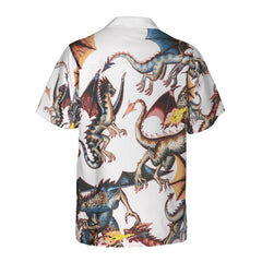 HYPERFAVOR Awesome Dragon Hawaiian Shirt