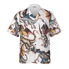 HYPERFAVOR Awesome Dragon Hawaiian Shirt