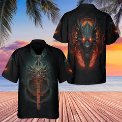 HYPERFAVOR Mythical Dragon Hawaiian Shirt