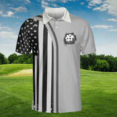 HYPERFAVOR Real Man Stay Out Of The Kitchen Pickleball Polo Shirt