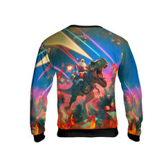 I Will Destroy Christmas Sweater, Santa Ugly Christmas Sweater