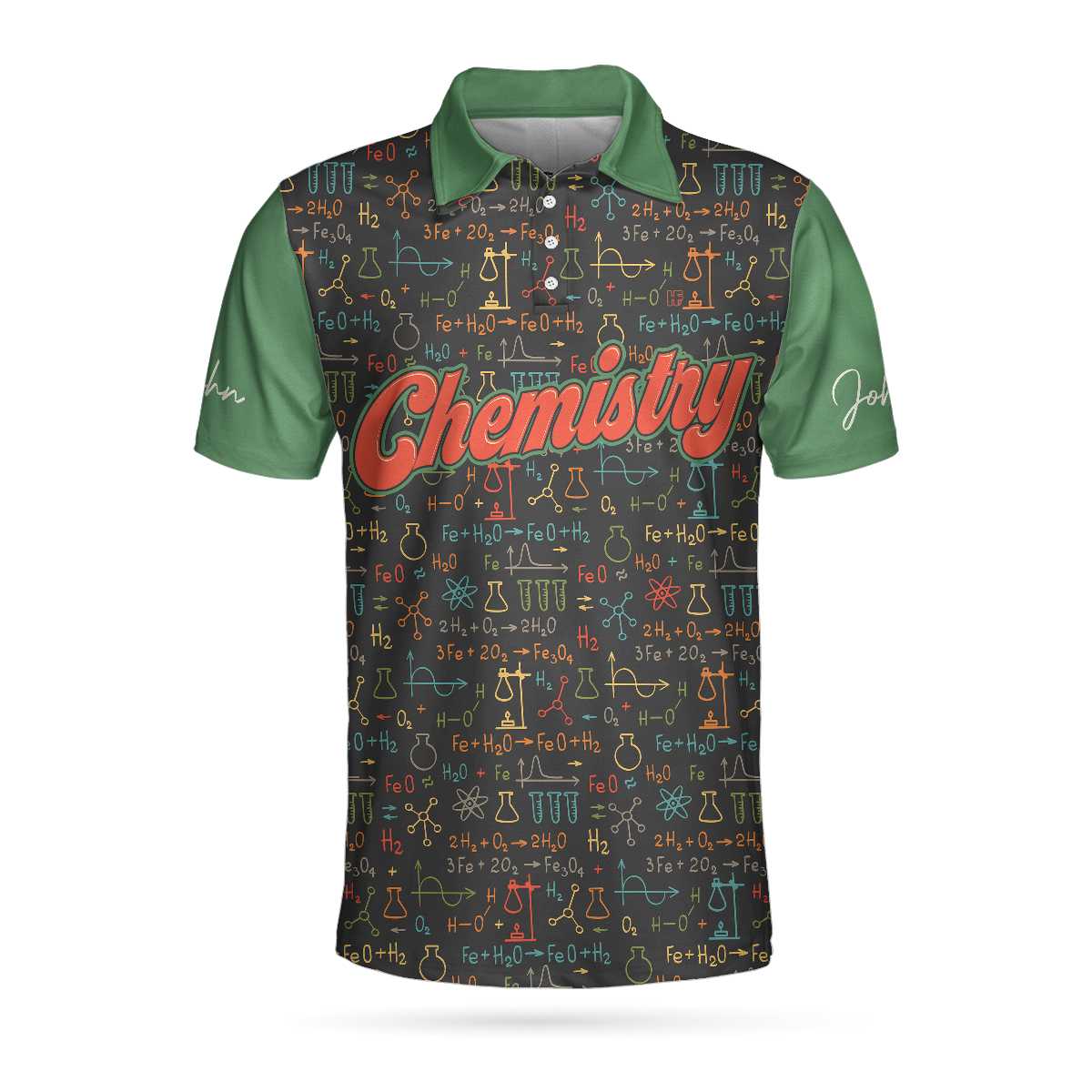 I Am A Chemistry Teacher Custom Polo Shirt