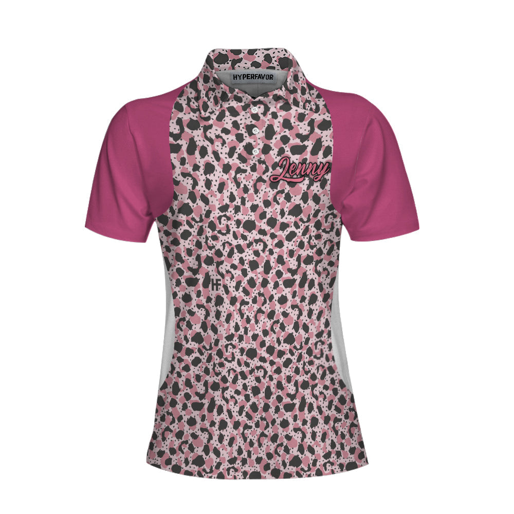 I Know I Play Like A Girl Try To Keep Up Short Sleeve Women Polo Shirt, Best Golfing Shirt For Ladies