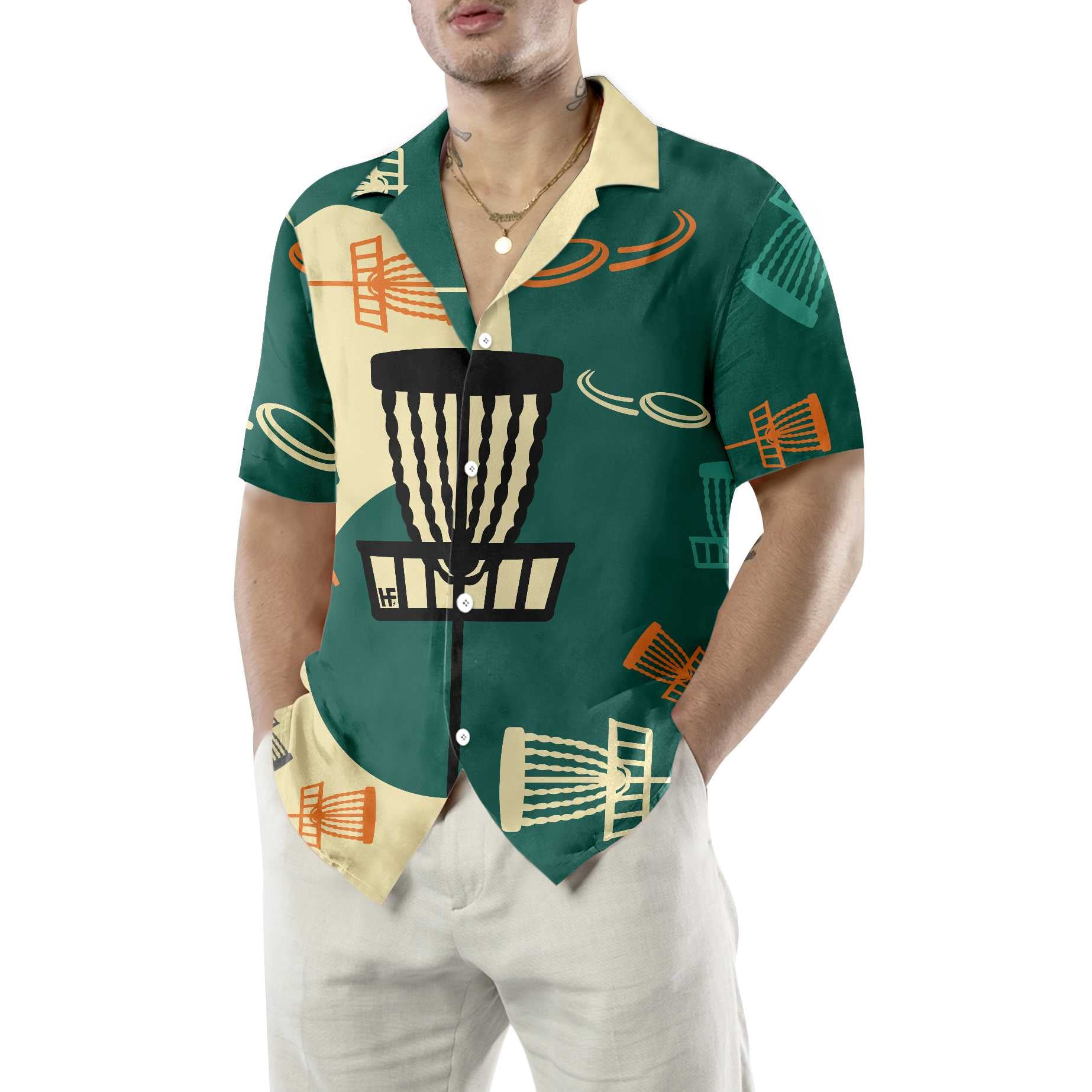 I Love Disc Golf Hawaiian Shirt, Funny Disc Goft Shirt, Unique Disc Golf Gifts Idea