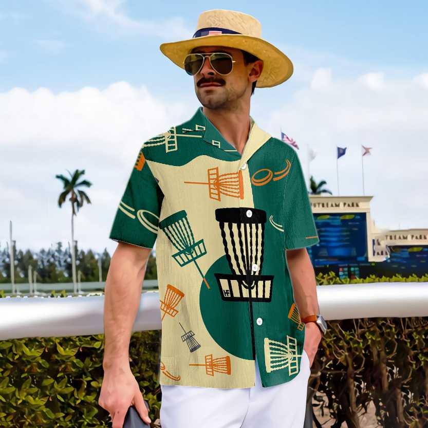 I Love Disc Golf Hawaiian Shirt, Funny Disc Goft Shirt, Unique Disc Golf Gifts Idea