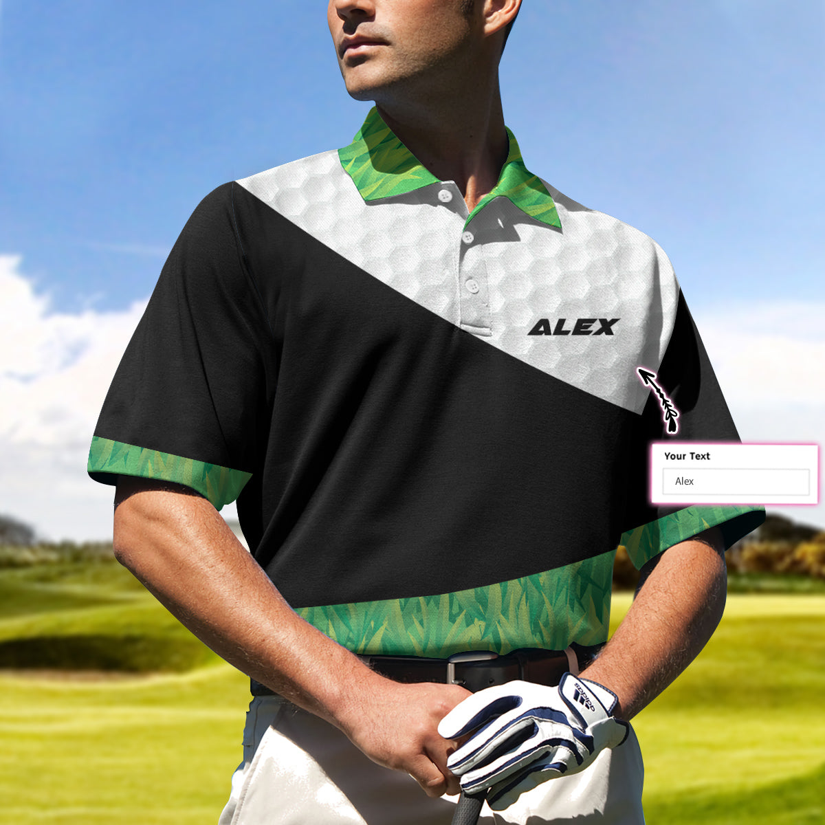 It Takes A Lot Of Balls To Golf The Way I Do Custom Polo Shirt, Personalized Goft Gift For Male Golfer