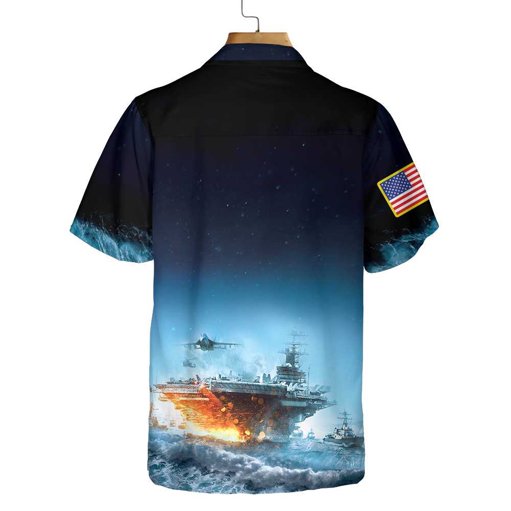 Navy Veteran Hawaiian Shirt, Proud Veteran Shirt, Meaningful Gift For Veteran Day
