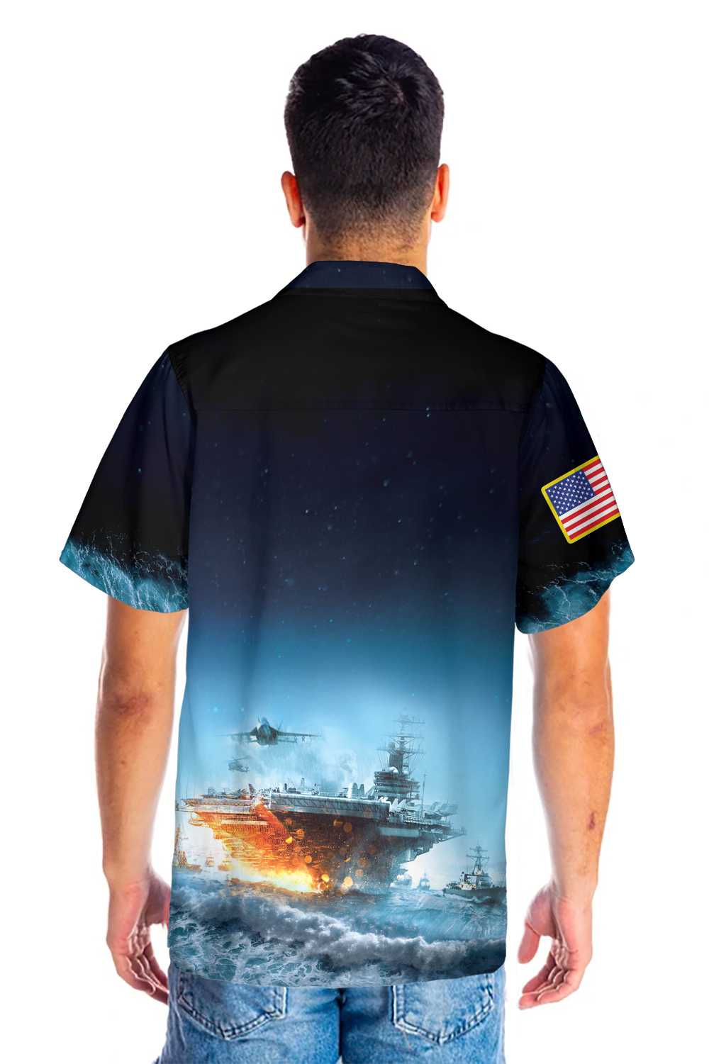 Navy Veteran Hawaiian Shirt, Proud Veteran Shirt, Meaningful Gift For Veteran Day