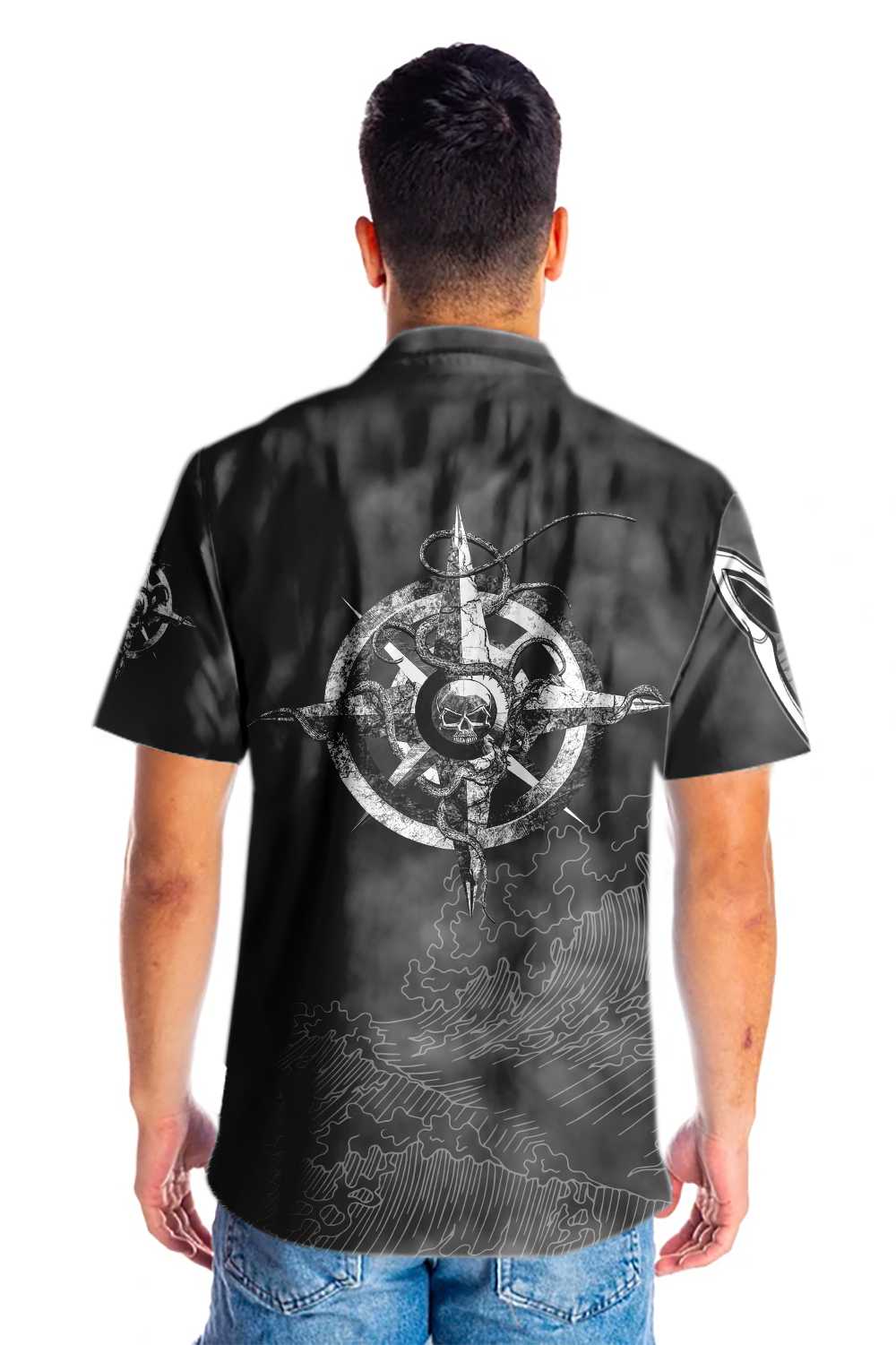 Pirates Skull Hawaiian Shirt