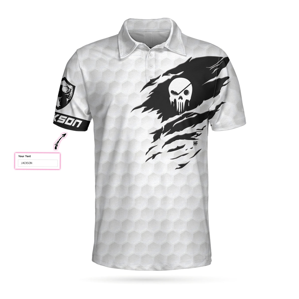 Swearing Doesn't Mean You're Bad Person It Means You Are A Golfer Golf Custom Polo Shirt, Custom Golf Gift