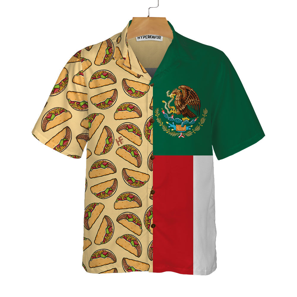 Tacos Will Never Break Your Heart Hawaiian Shirt, Funny Mexican Taco Shirt