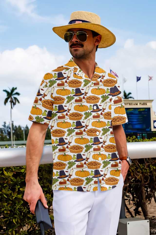Thanksgiving Harvest Celebration Hawaiian Shirt, Thanksgiving Feast Shirt, Best Gift For Thanksgiving Day