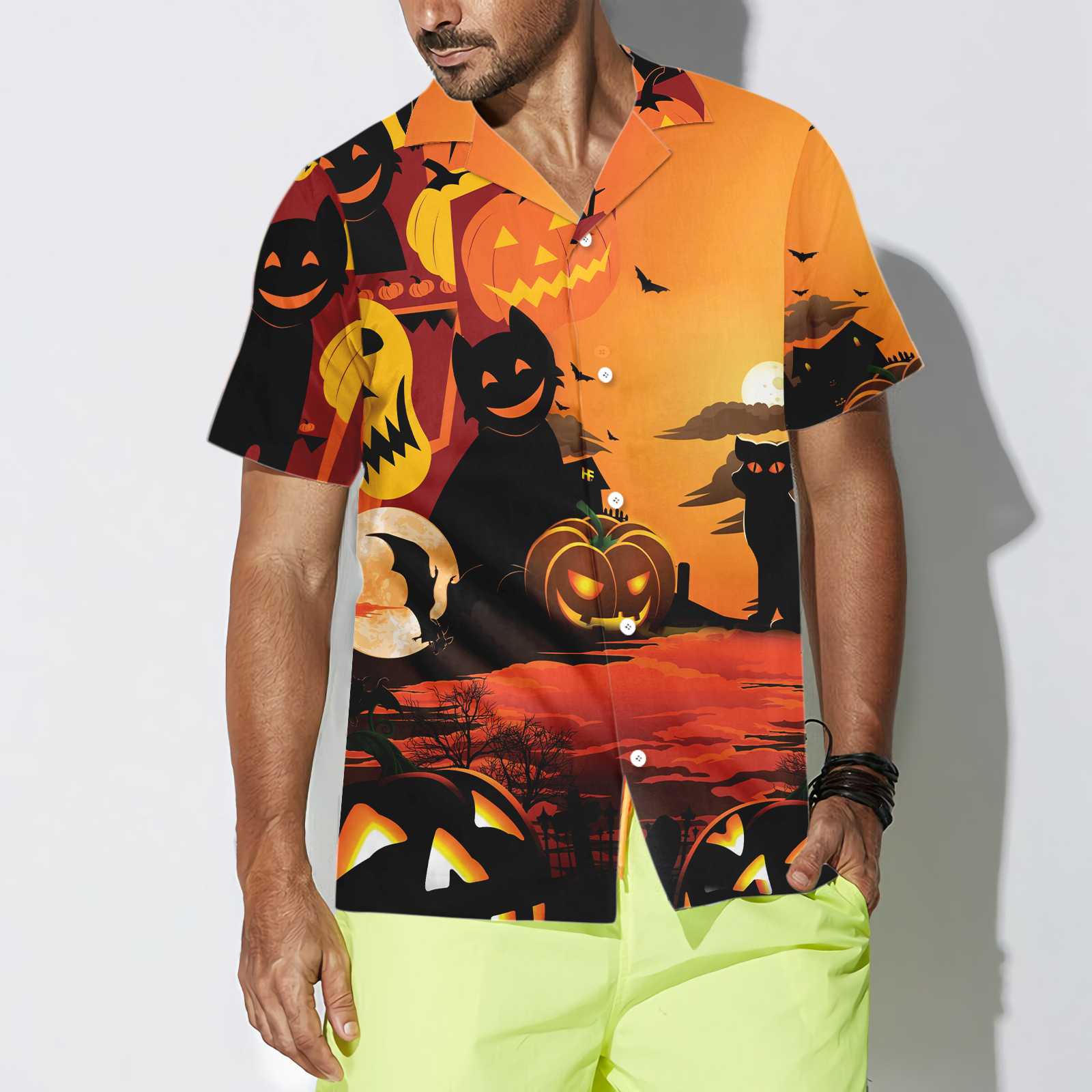 The Halloween Nightmare Halloween Hawaiian Shirt, Halloween Shirt For Men And Women