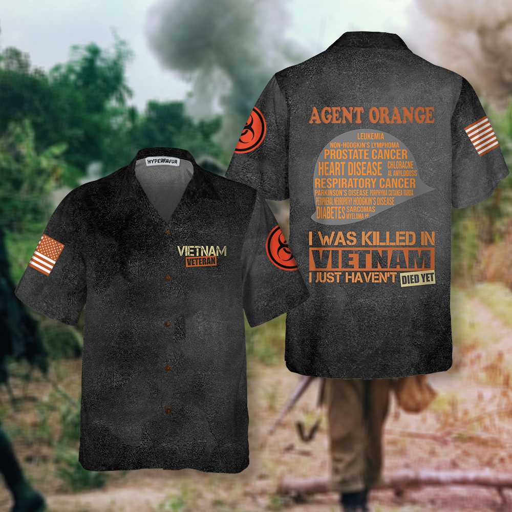 The War Is Over But The Battle Continues Agent Orange Dioxin Hawaiian Shirt, Aloha Shirt For Men