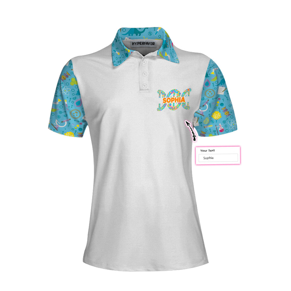 There's No Crying In Biology Custom Short Sleeve Women Polo