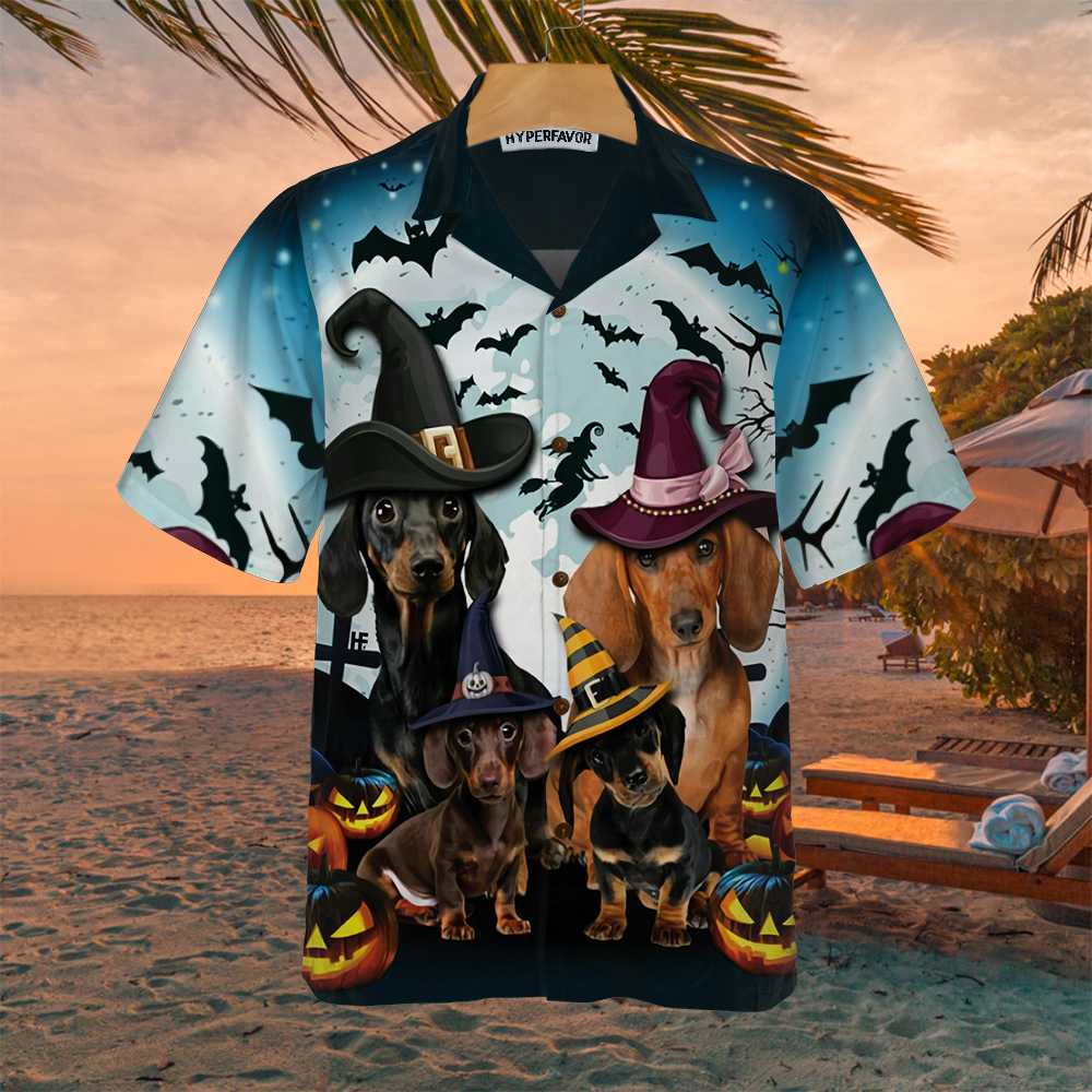 We Are Ready To Go Trick Or Treat Dog Halloween Hawaiian Shirt, Funny Halloween Shirt For Men & Women