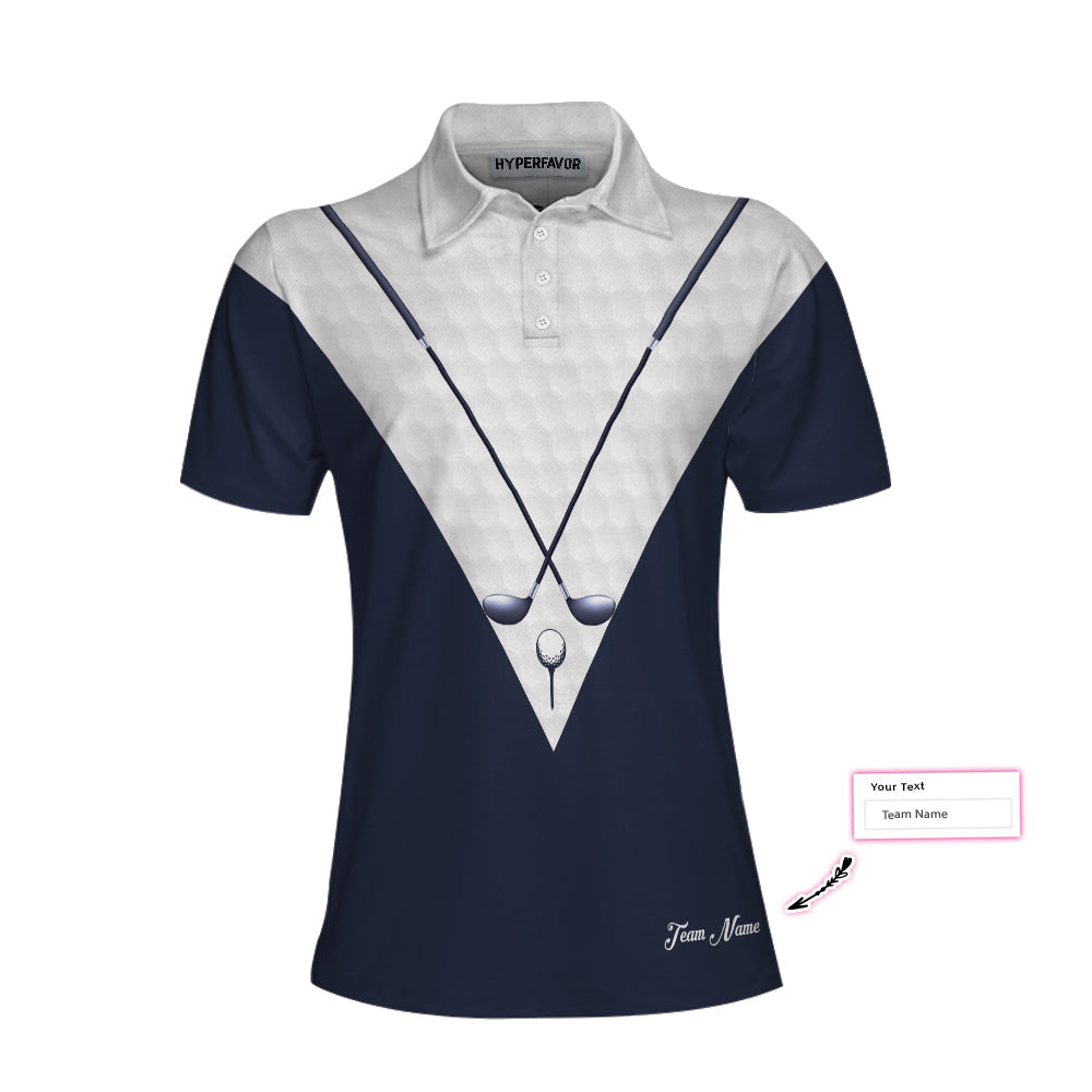 We're More Than Just Golfing Friends Custom Short Sleeve Women Polo Shirt, Personalized Golf Shirt For Ladies