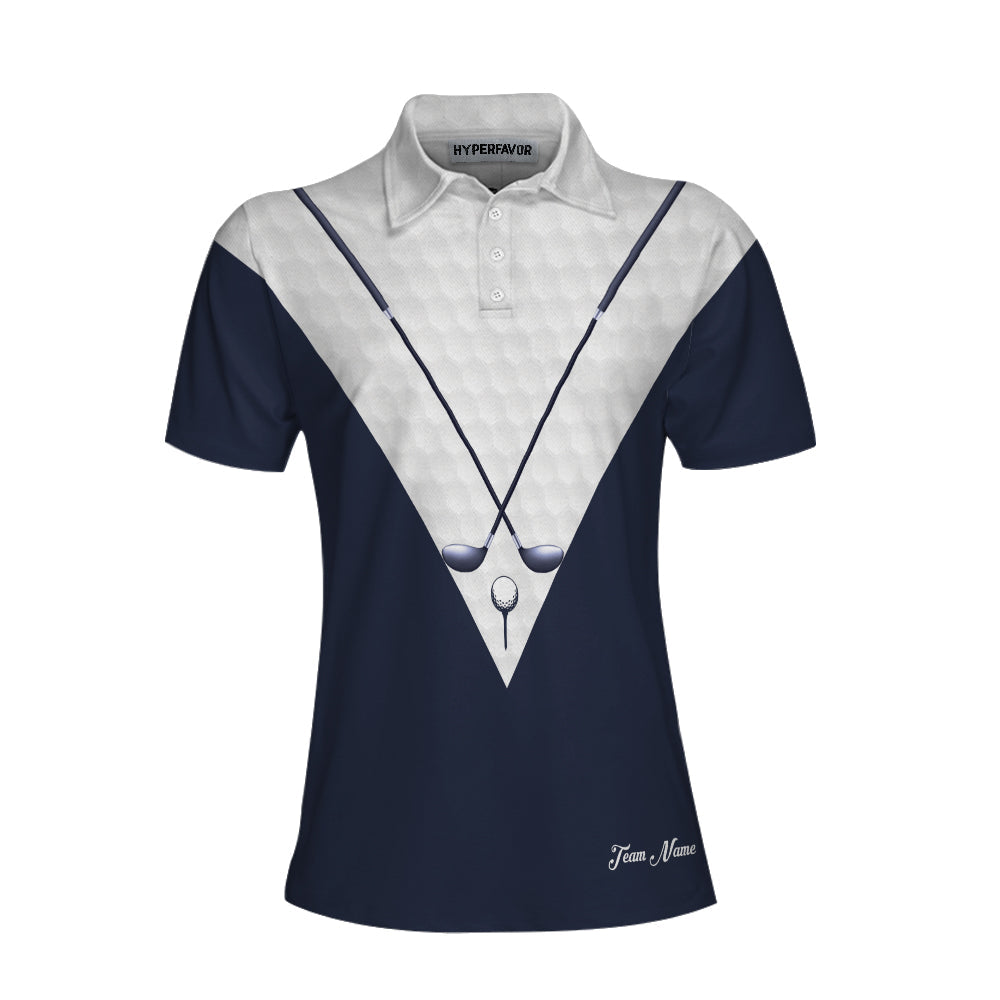 We're More Than Just Golfing Friends Custom Short Sleeve Women Polo Shirt, Personalized Golf Shirt For Ladies