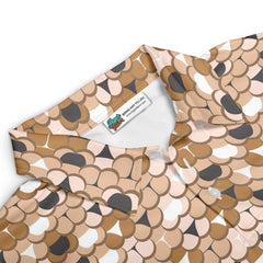 Abstract Butt Panties Seamless Pattern Polo Shirt for Men