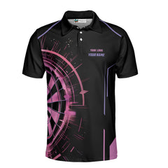 Custom Dart Team Polo Shirt – Personalized Dartboard Design