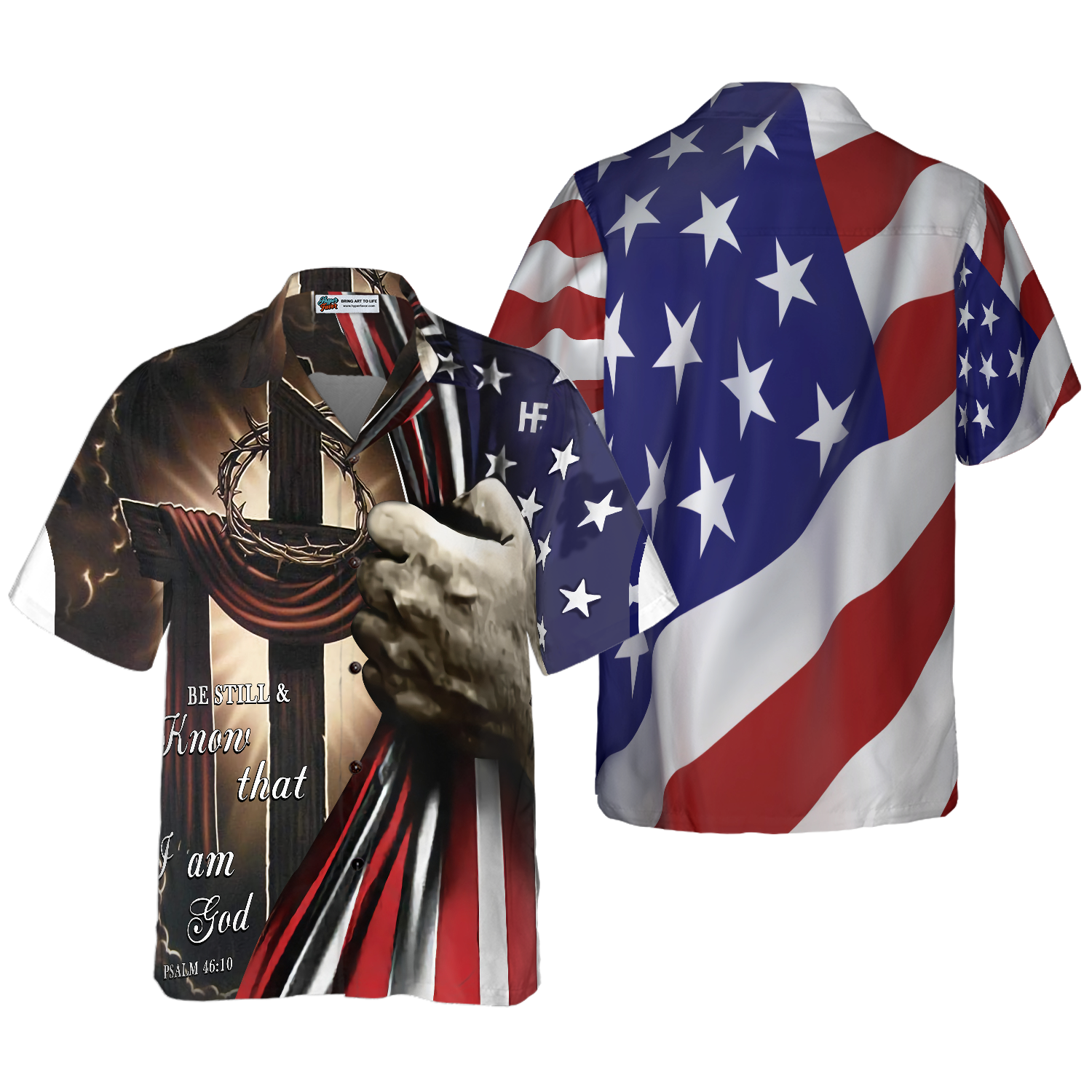 Know That I Am God Hawaiian Shirt