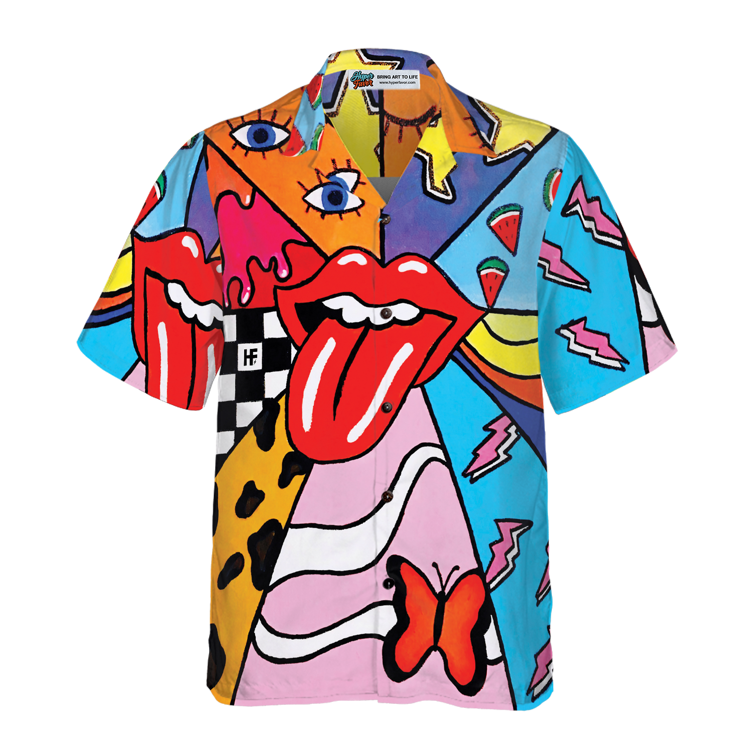 Hawaiian Hippie Shirt For Men Hawaiian Shirt