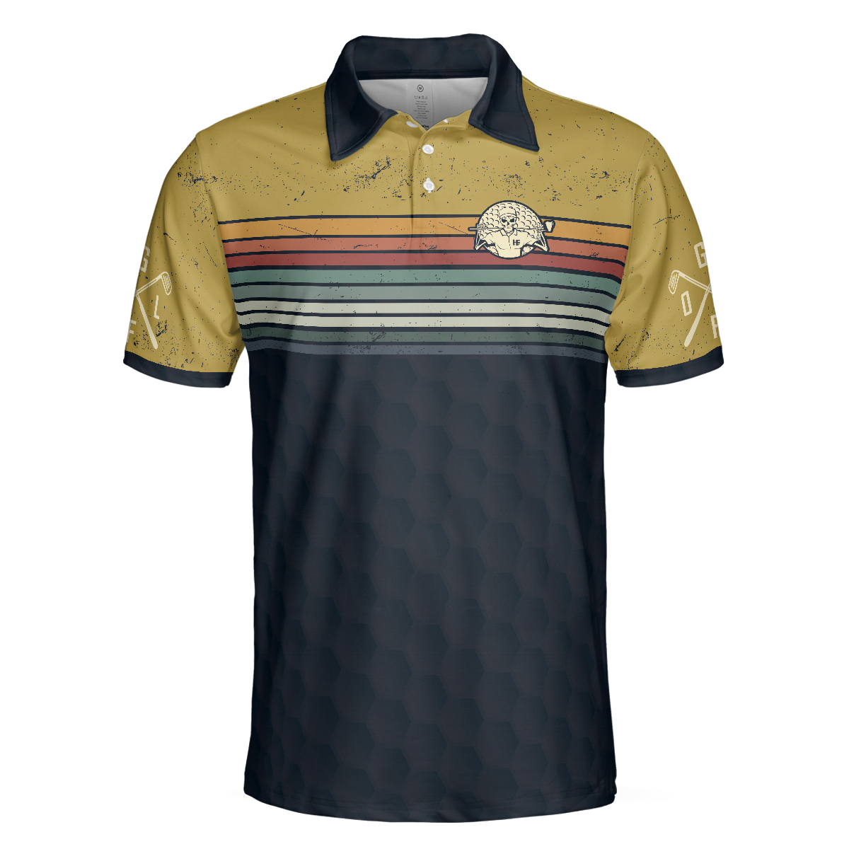 Best Dad By Par Golf Dad Polo Shirt, Plus Size Golfing Polo Style shirt, Best Gift For Golf Addicts Dad