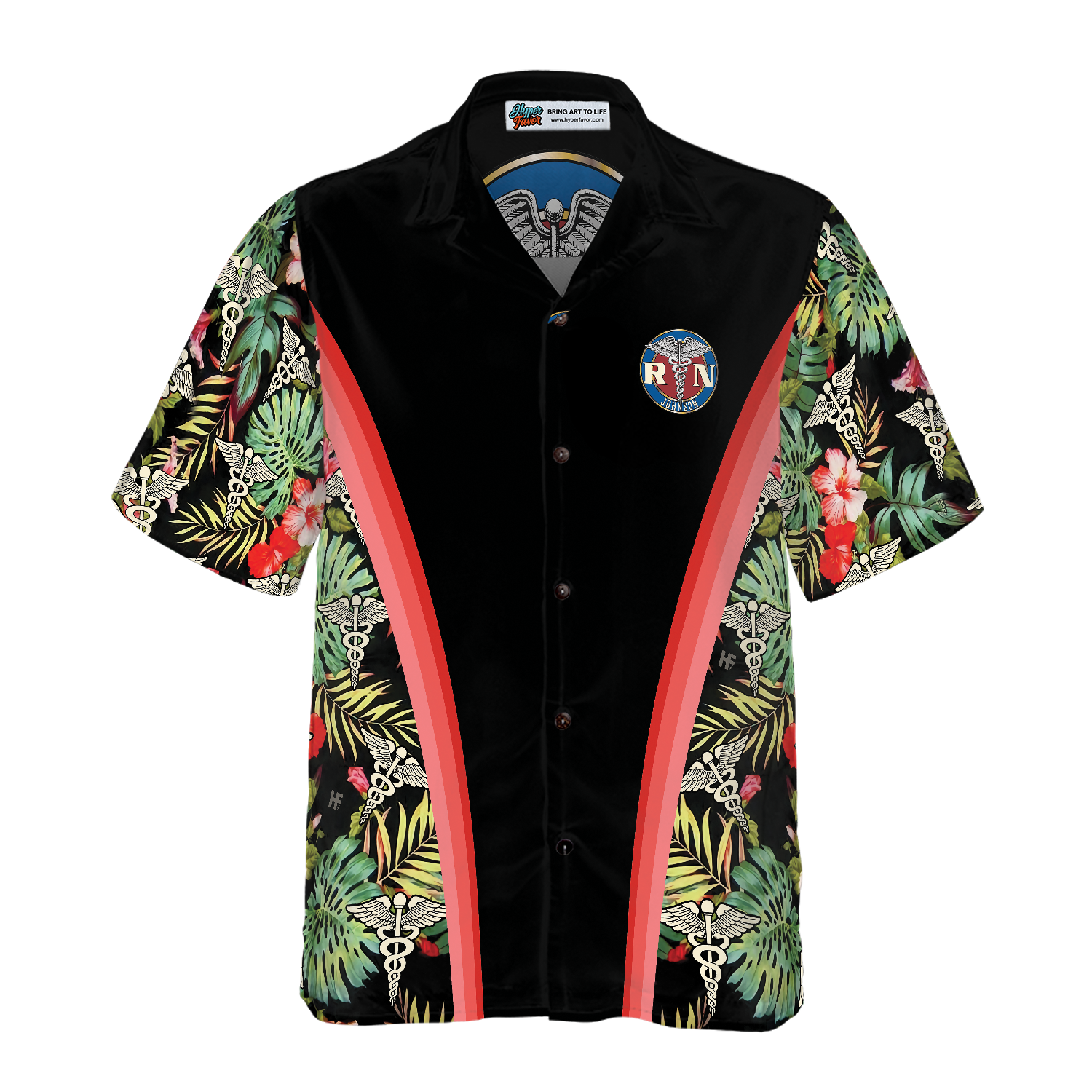 Nurse Tropical Custom Hawaiian Shirt