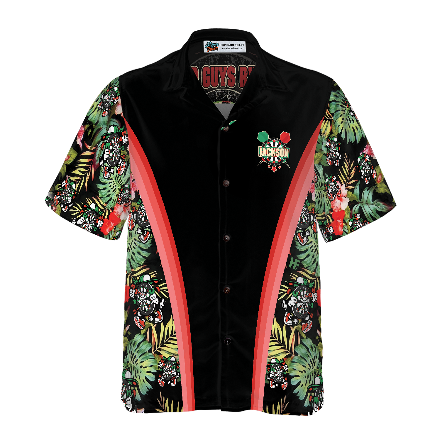 Old Guys Rule Dart Tropical Custom Hawaiian Shirt