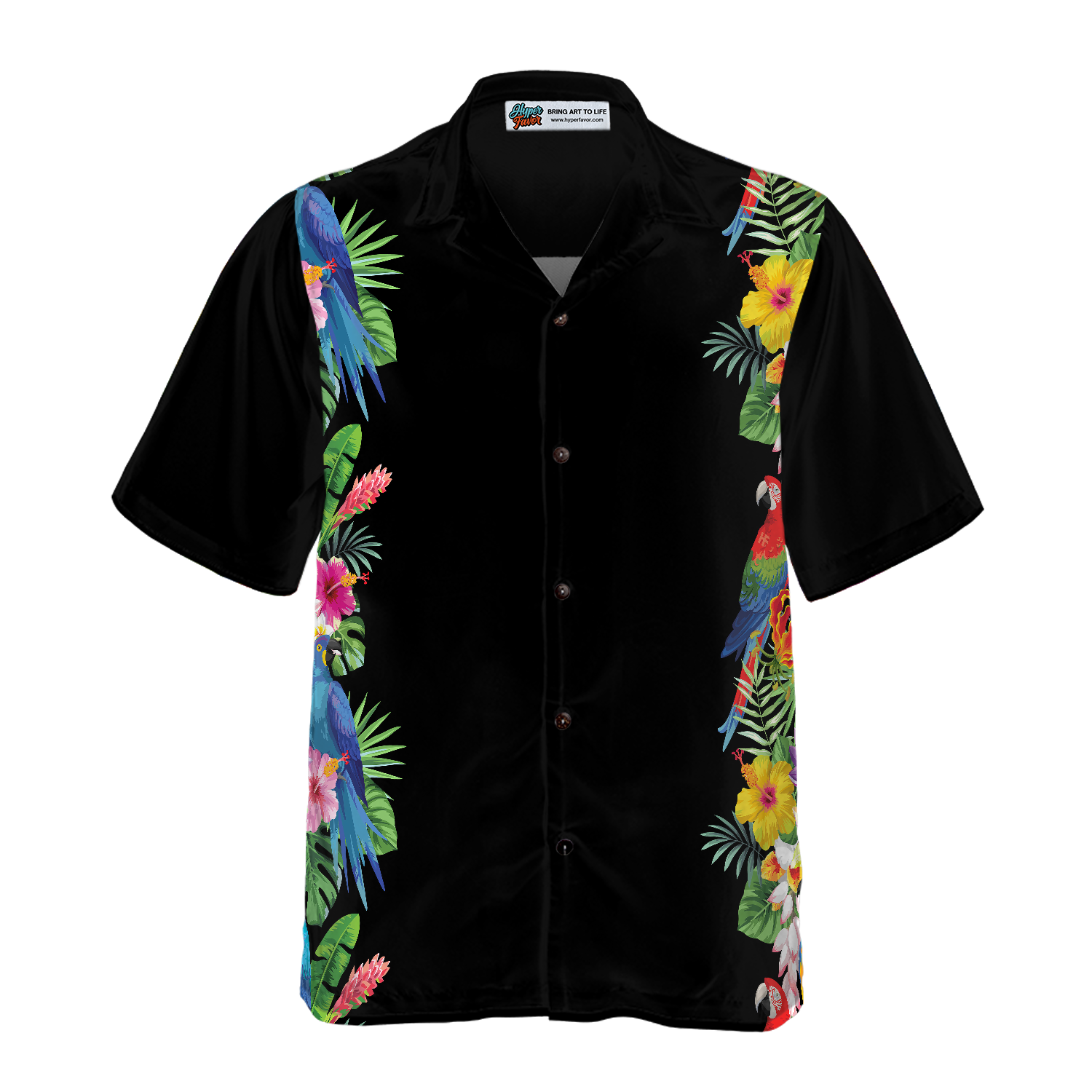 Parrot Party Shirt For Men Hawaiian Shirt