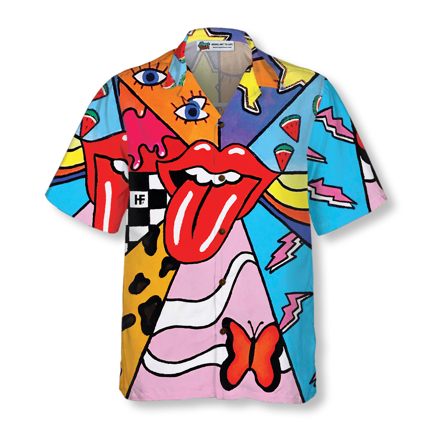 Hawaiian Hippie Shirt For Men Hawaiian Shirt