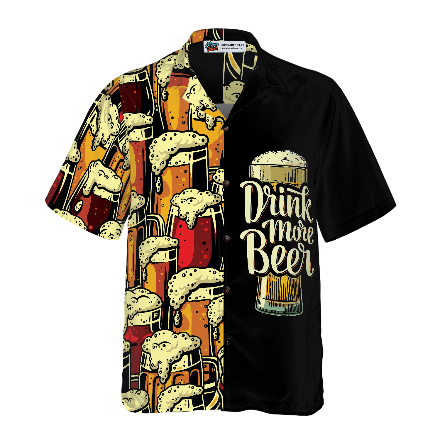 Drink More Beer V2 Beer Hawaiian Shirt, Best Gift For Beer Lovers