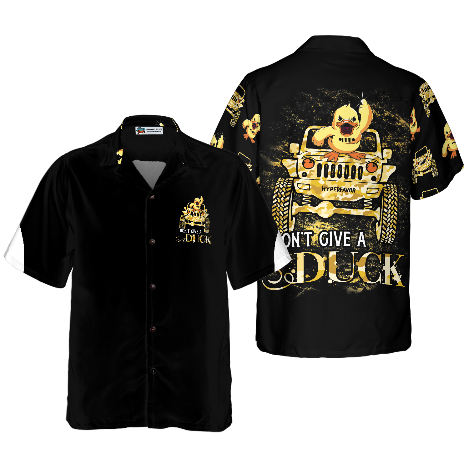 I Don't Give A Duck Shirt For Men Hawaiian Shirt