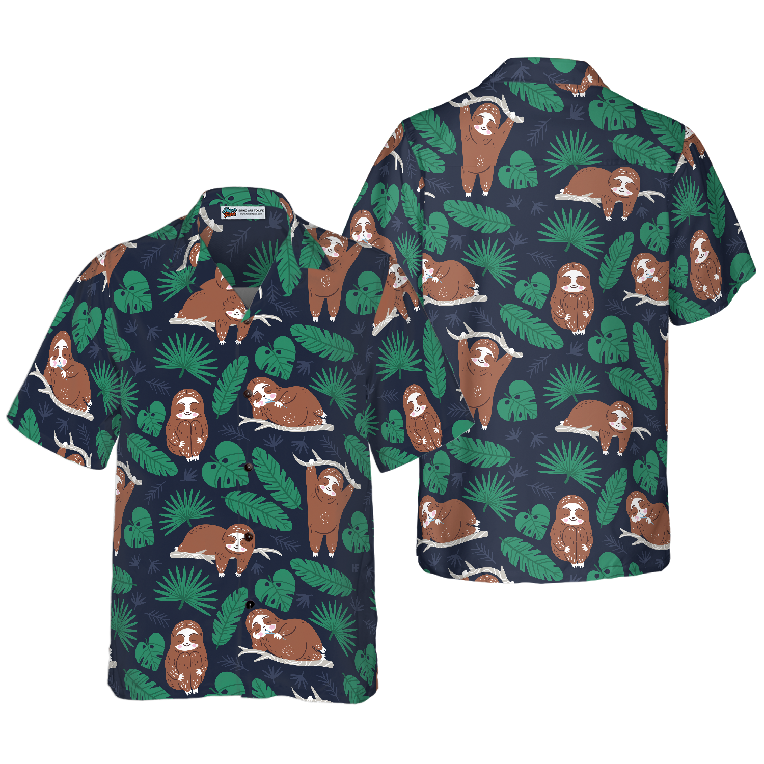 Lazy Sloth Shirt For Men Hawaiian Shirt