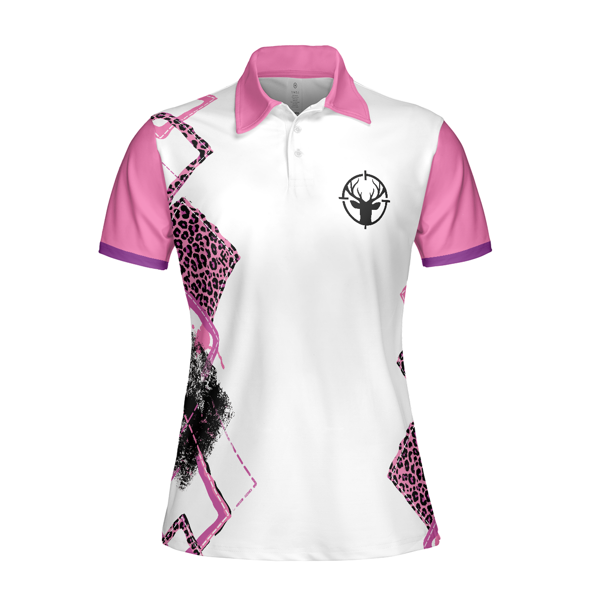 Hunting With No Chance Of House Cleaning Or Cooking - Hunting Short Sleeve Women Polo Shirt