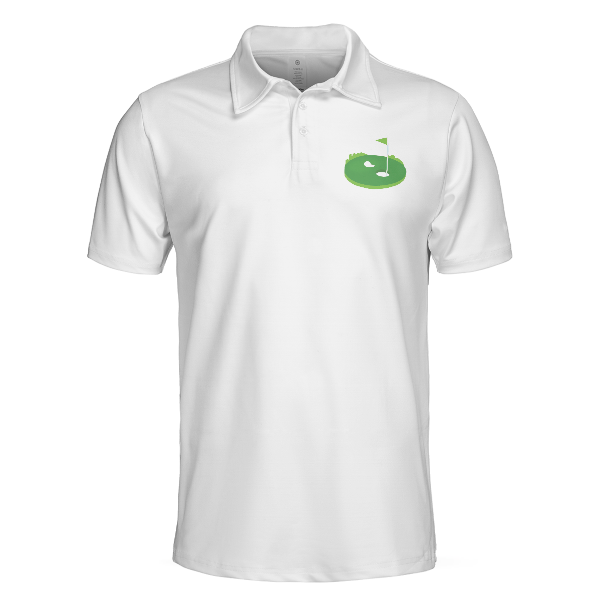 Drink Bourbon And Play Golf In 19th Golf Hole Polo Shirt For Men, Golf Course And Bourbon Whiskey Golf Polo Shirt