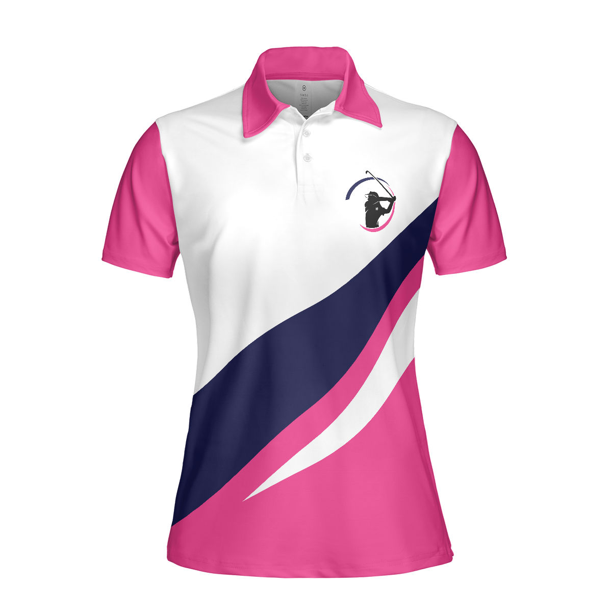 Practice Like A Champion Short Sleeve Women Polo Shirt, Golf Shirt For Ladies