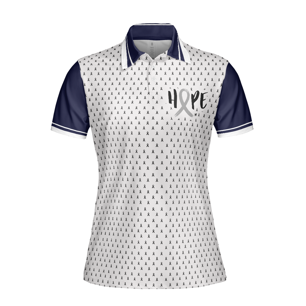 You Picked The Wrong Girl Brain Tumor Awareness Short Sleeve Women Polo Shirt, Brain Tumor Shirt For Women, Cool Brain Tumor Support Gift