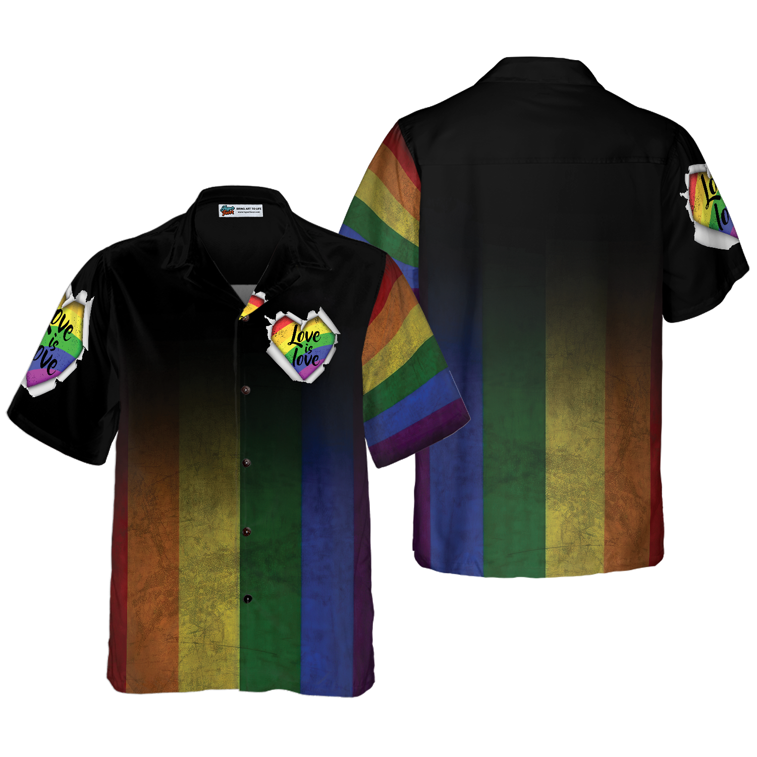 Love Is Love Amazing LGBT Hawaiian Shirt
